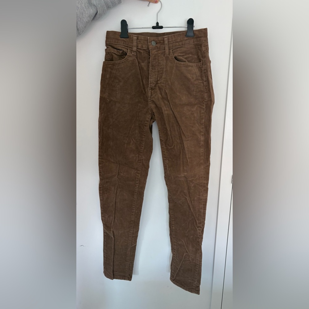 Uniqlo Men's Corduroy Pants in Brown, size XS, waist 26-28
